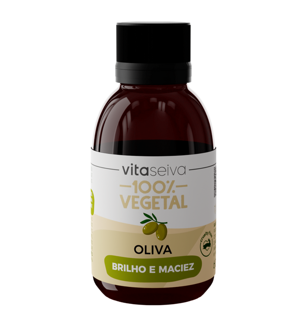 Óleo Capilar Oliva 100% Vegetal Vita Seiva 60ml