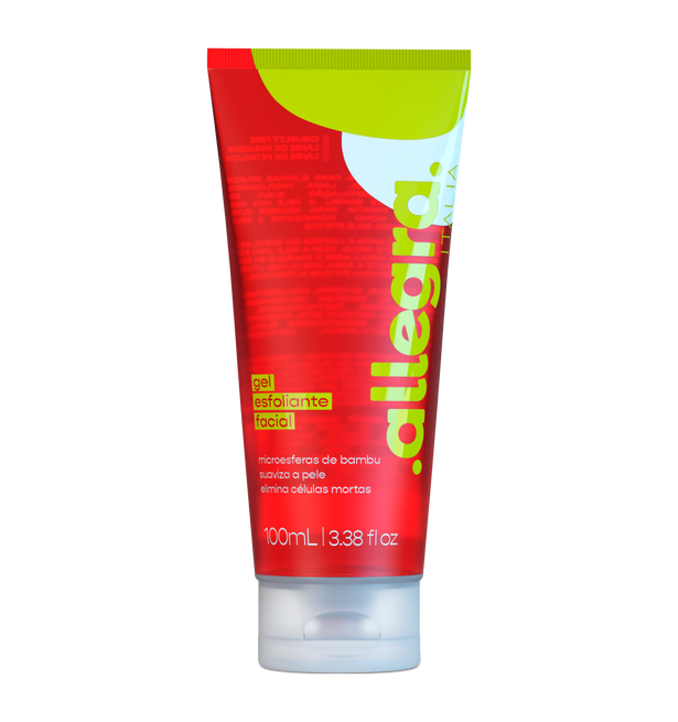 Gel Esfoliante Skin Care Facial Allegra 100ml