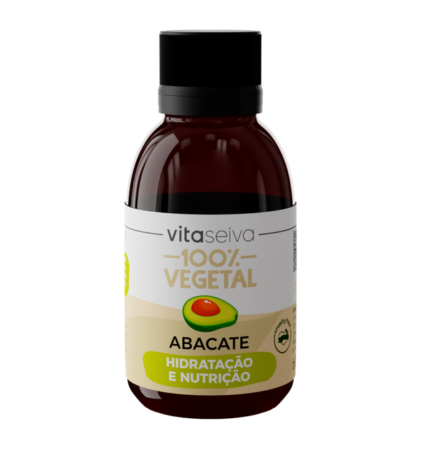 Óleo Capilar Abacate 100% Vegetal Vita Seiva 60ml