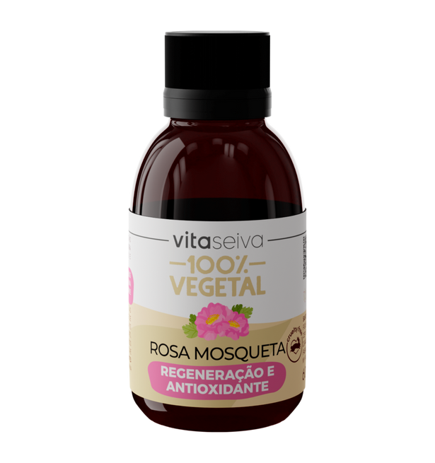 Óleo Capilar Rosa Mosqueta 100% Vegetal Vita Seiva 60ml