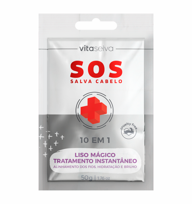 Sachê 10 em 1 SOS Salva Cabelo Vita Seiva 50g