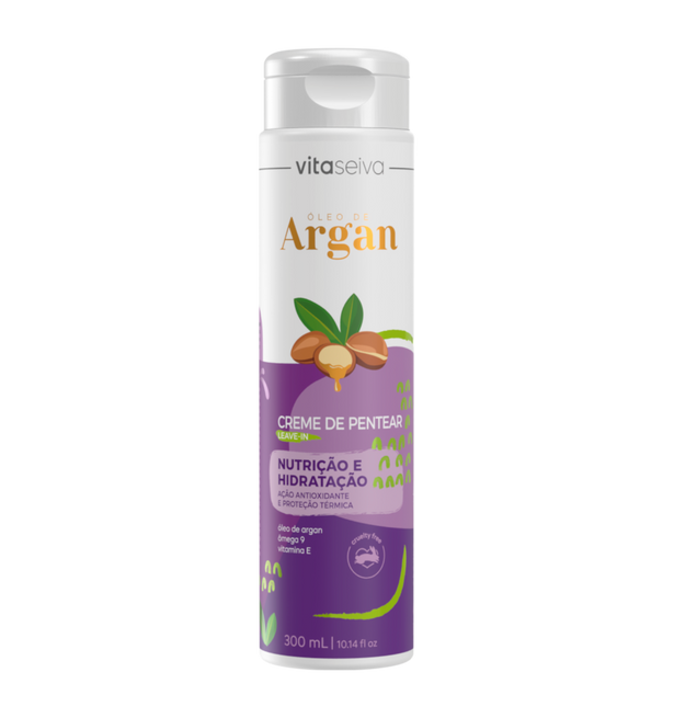 Creme de Pentear Óleo de Argan Vita Seiva 300ml