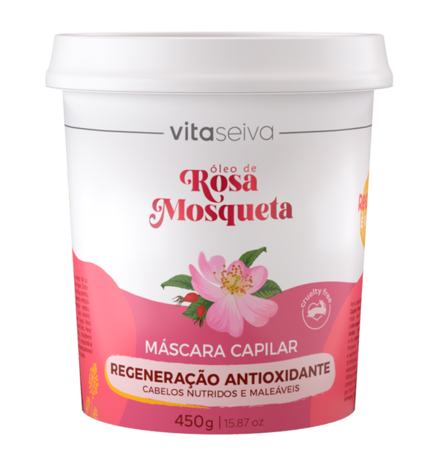 Máscara Capilar Óleo de Rosa Mosqueta Vita Seiva 450g