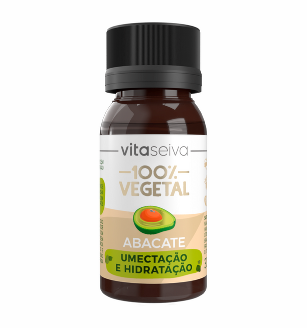 Óleo Capilar Abacate 100% Vegetal Vita Seiva 30ml