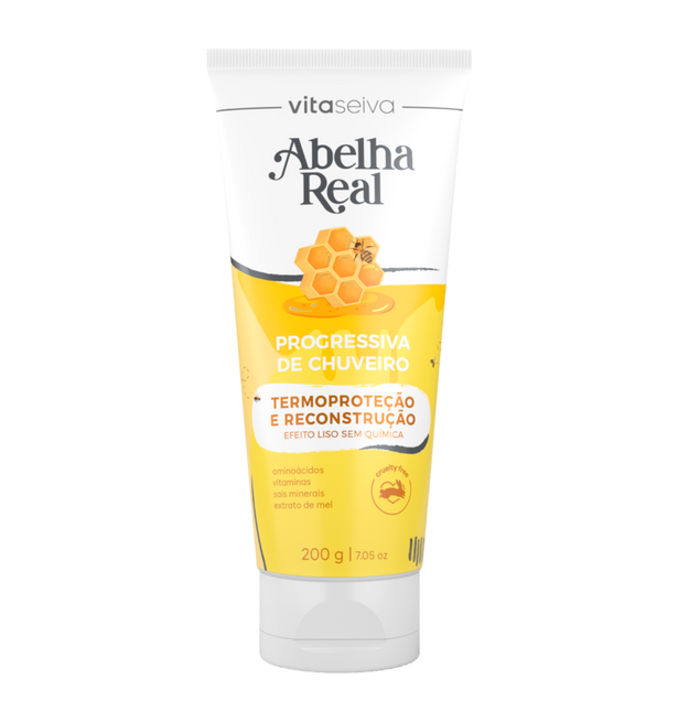 Progressiva de Chuveiro Abelha Real Vita Seiva 200g