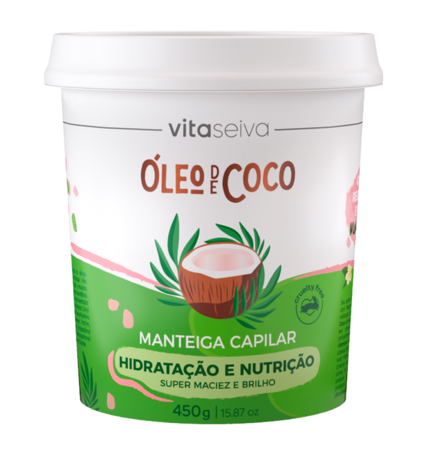 Manteiga Capilar Óleo de Coco Vita Seiva 450g