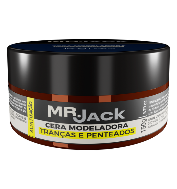 Cera Modeladora Tranças e Penteado Mr. Jack 150g