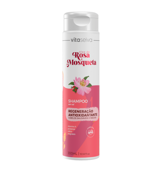 Shampoo Óleo de Rosa Mosqueta Vita Seiva 300ml