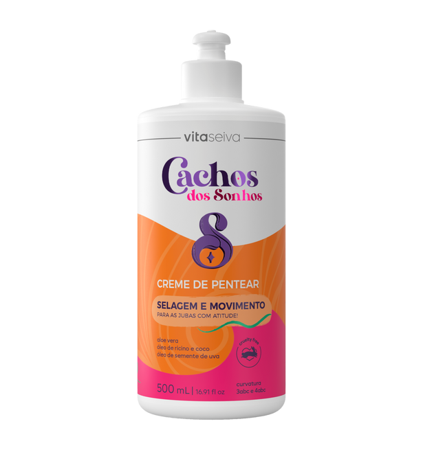 Creme de Pentear Cachos dos Sonhos Vita Seiva 500ml