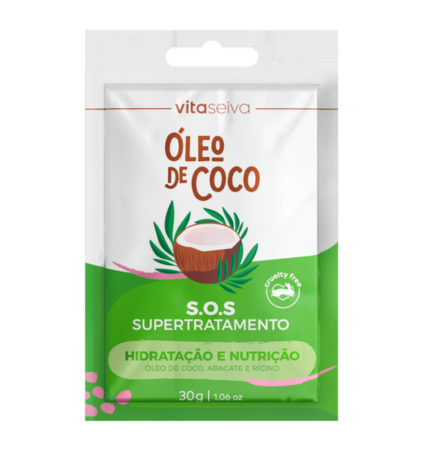 Sachê SOS Óleo de Coco Vita Seiva 30g