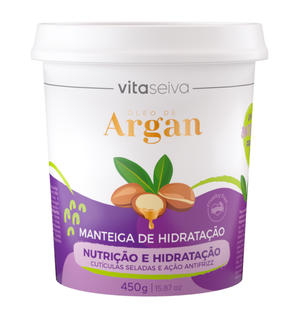 Manteiga Capilar Óleo de Argan Vita Seiva 450g