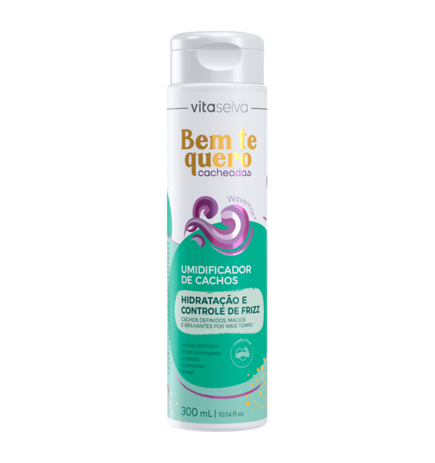 Umidificador de Cachos Bem te Quero Cacheadas Vita Seiva 300ml