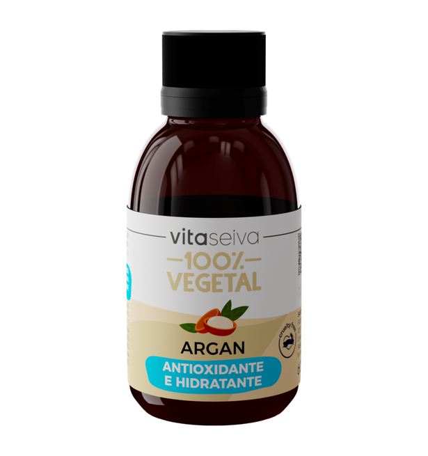 Óleo Capilar Argan 100% Vegetal Vita Seiva 60ml