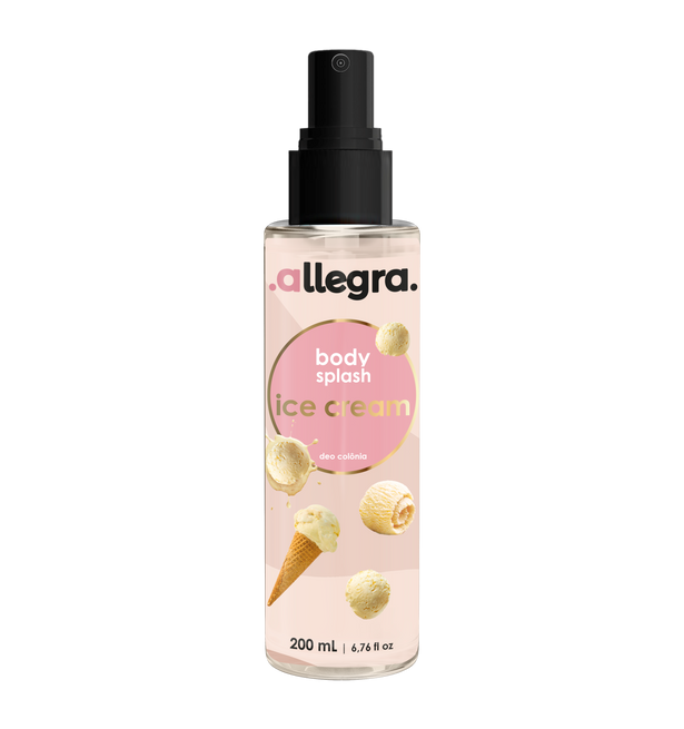 Desodorante Body Splash Ice Cream Allegra 200ml