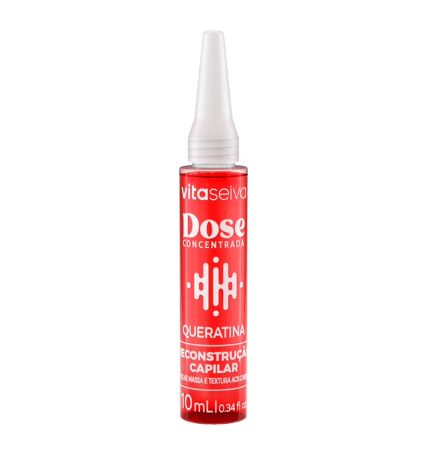 Vitamina Capilar Queratina Dose Concentrada Vita Seiva 10ml