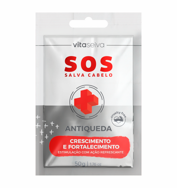 Sachê Antiqueda SOS Salva Cabelo Vita Seiva 50g