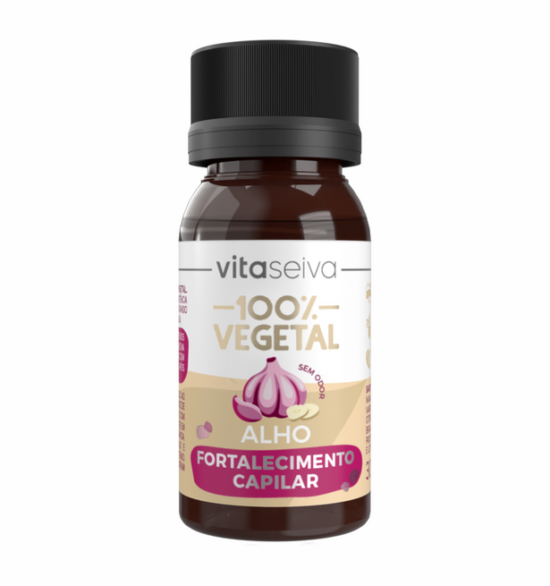 Óleo Capilar Alho 100% Vegetal Vita Seiva 30ml