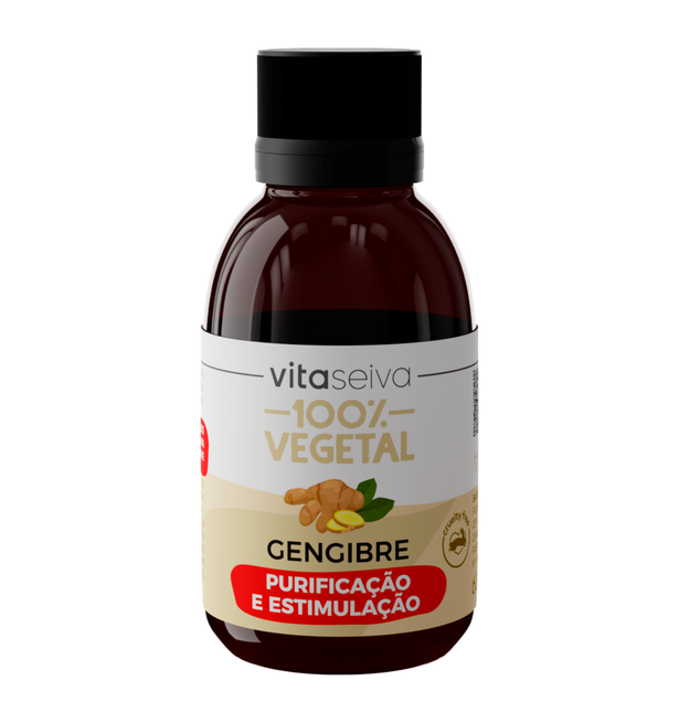 Óleo Capilar Gengibre 100% Vegetal Vita Seiva 60ml