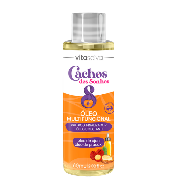 Óleo Capilar Ojon Pracaxi Cachos dos Sonhos Vita Seiva 60ml