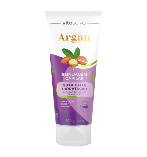 Blindagem Capilar Óleo de Argan Vita Seiva 200ml
