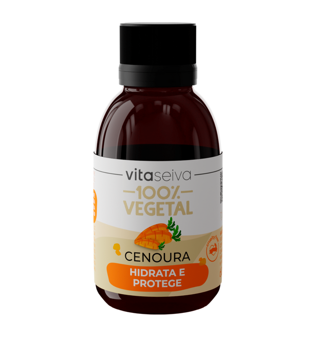 Óleo Capilar Cenoura 100% Vegetal Vita Seiva 60ml