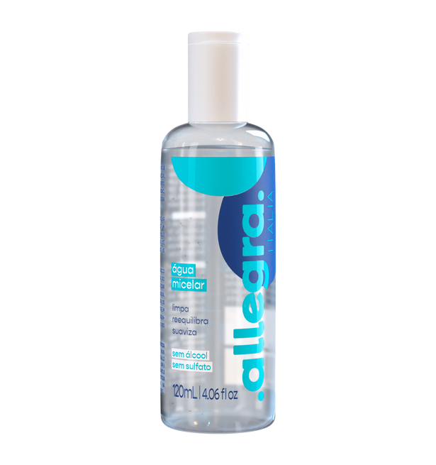 Água Micelar Skin Care Allegra 120ml