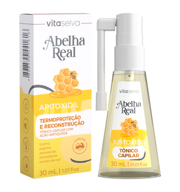 Tônico Capilar Apitoxidil Abelha Real Vita Seiva 30ml