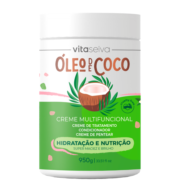 Creme de Pentear Óleo de Coco Vita Seiva 950g