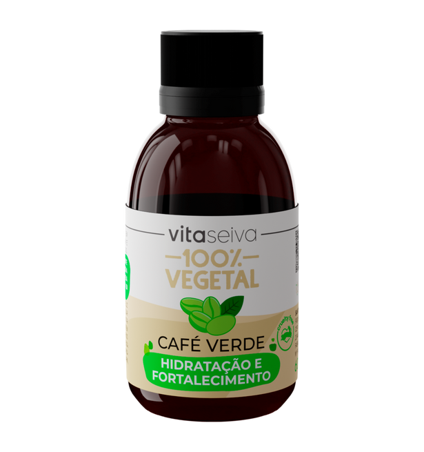Óleo Capilar Café 100% Vegetal Vita Seiva 60ml