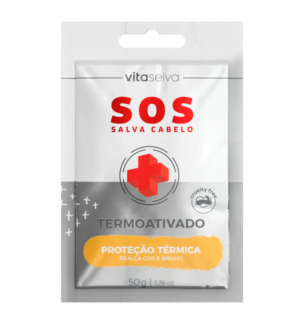 Sachê Termoativado SOS Salva Cabelo Vita Seiva 50g